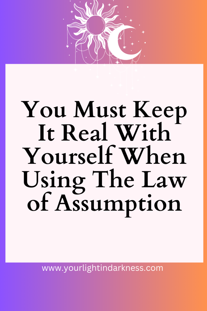 law of assumption